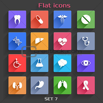 Flat Application Icons Set 7