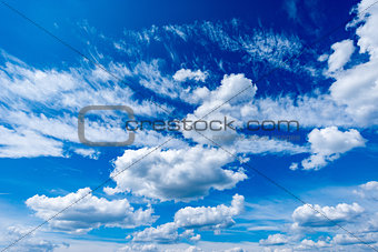 Amazing cloudscape on the sky.