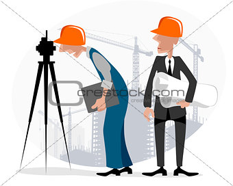 Surveyor and engineer