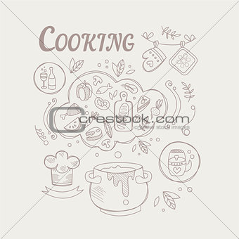 Cooking Ingredients And Attributes Set