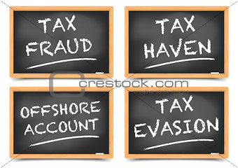 Tax fraud concepts