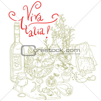 italian cuisine menu