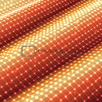 Abstract Geometric Mesh Background