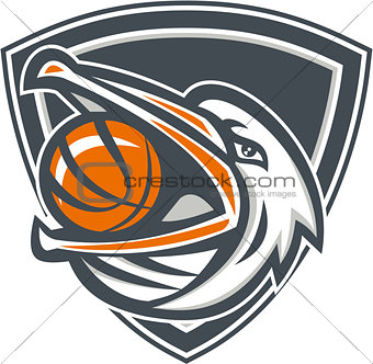 Pelican Basketball In Mouth Shield Retro