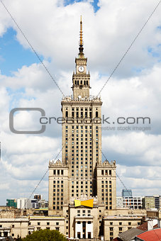 Palace Of Culture And Science in Warsaw