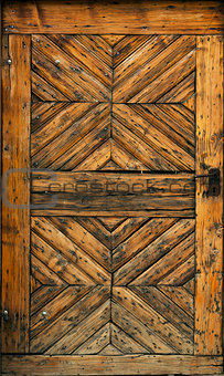 old wooder door