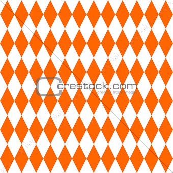Tile orange and white vector pattern