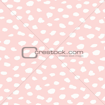 Seamless freehand drawn background uneven texture with spots