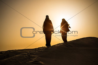 desert woman sun