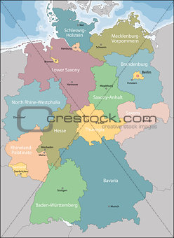 Map of Germany