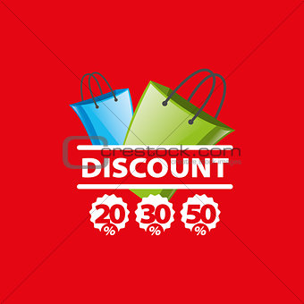 vector sign for discounts
