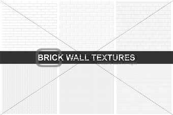 Brick wall textures - seamless.