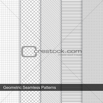 Grid geometric patterns