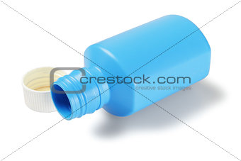 Plastic Medicine Bottle 