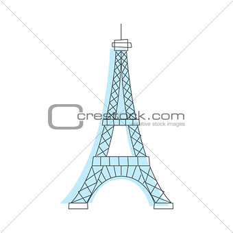 Eifel Tower Monument In Paris