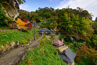 Yamadera Temple in Japan