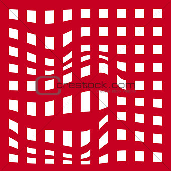 Red grid abstract background. Vector illustration. eps10