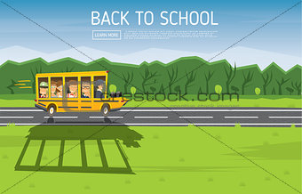 Back to School. Vector Illustration.