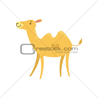 Camel Stylized Childish Drawing