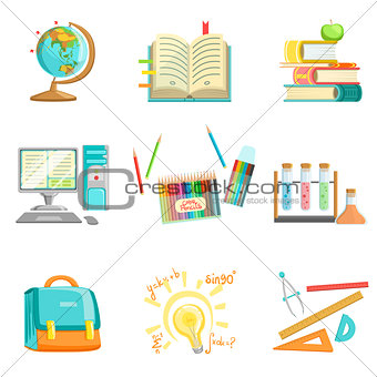 School Education And Studies Related Illustrations
