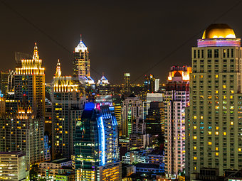 Night in Bangkok Thailand