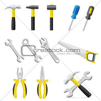 set of different tools