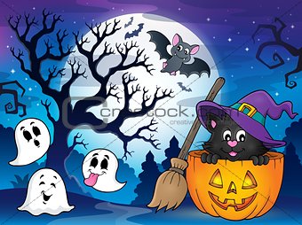 Halloween cat theme image 4