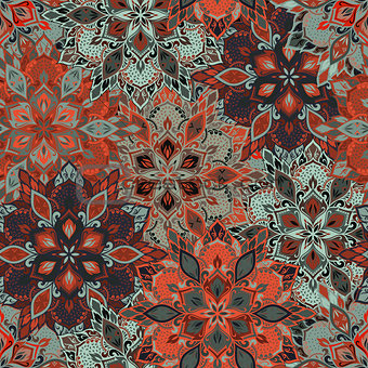 Boho Flower Pattern