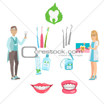 Dentists And Dental Care Poster