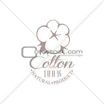 Quality Cotton Product Logo Design