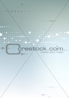 Abstract Dotted Tech Background