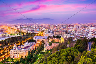 Malaga, Spain Cityscape