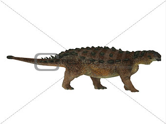 Pinacosaurus Dinosaur Side Profile