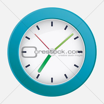 Vector mechanical classic clock