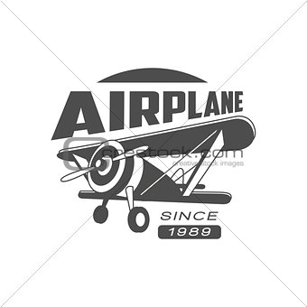 Airplane Emblem Design