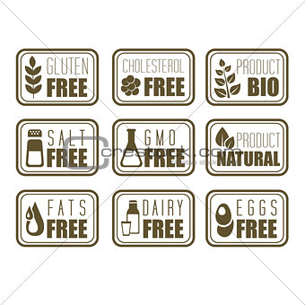 Gluten Free, Natural Product Label