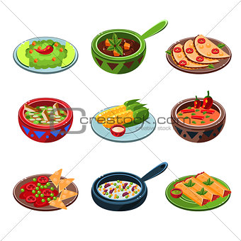 Mexican National Food Set