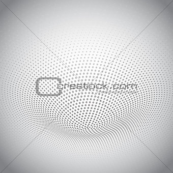 Modern background with abstract halftone dots design