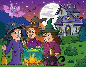 Three witches theme image 4