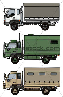 Small terrain trucks
