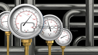 manometers and pipes