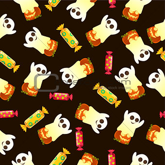 Seamless pattern for Halloween
