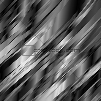 Vector abstract blackandwhite metal glitch background for design. Eps10