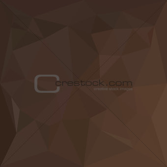 Dark Puce Brown Abstract Low Polygon Background