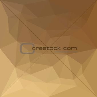Dark Tangerine Abstract Low Polygon Background