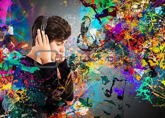 Colourful music passion