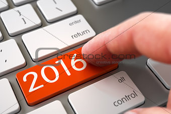2016 - Keyboard Key Concept.
