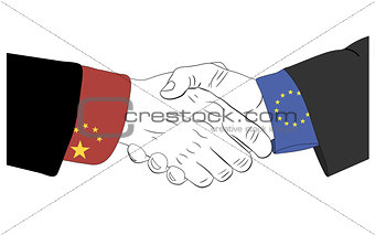 The friendship between China and Europe Union