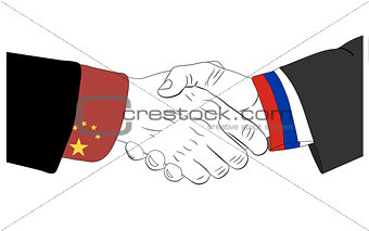 The friendship between Russia and China