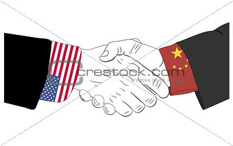 The friendship between USA and China